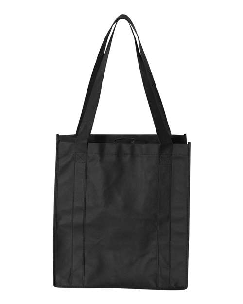 Non-Woven Reusable Shopping Bag - Front - B77166500 - Black