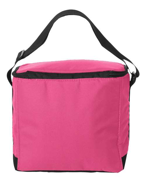 Joseph 12-Pack Cooler - Back - B81466300 - Hot Pink