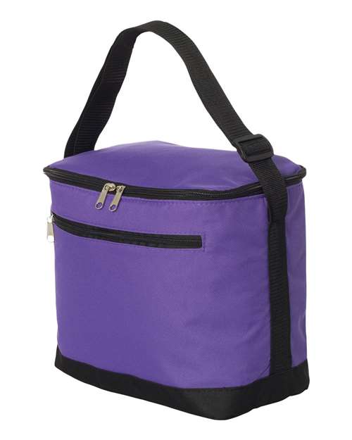 Joseph 12-Pack Cooler - Side - B81466670 - Purple