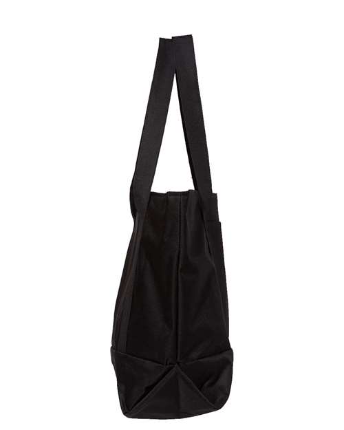 Bay View Giant Zippered Tote - DirectSide - B70366500 - Black/ Black