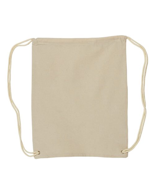 Canvas Drawstring Backpack - styleImage