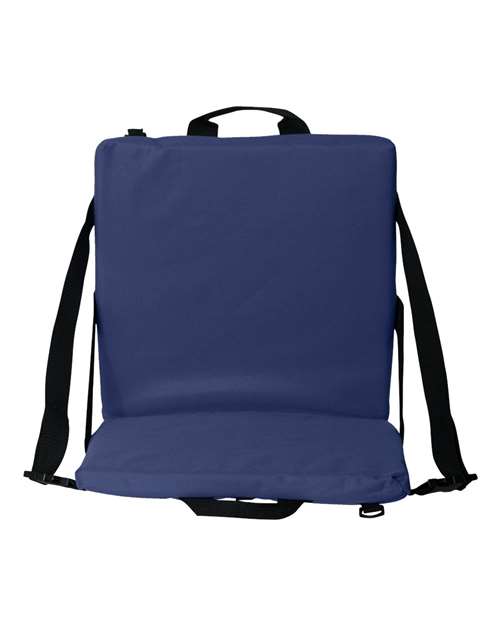 Folding Stadium Seat - Front - B73266650 - Navy