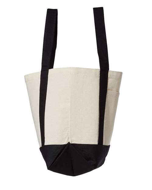 Seaside Boater Tote - DirectSide - B18466500 - Natural/ Black