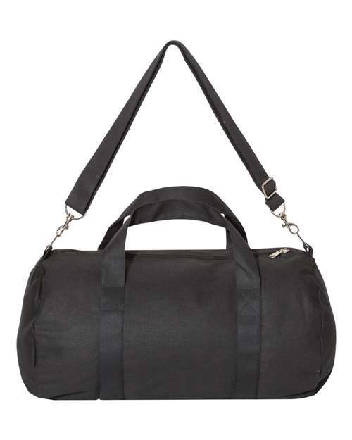 Canvas Duffel Bag - Front - B83166500 - Black