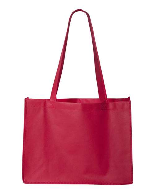 Non-Woven Deluxe Junior Tote - Back - B14166700 - Red