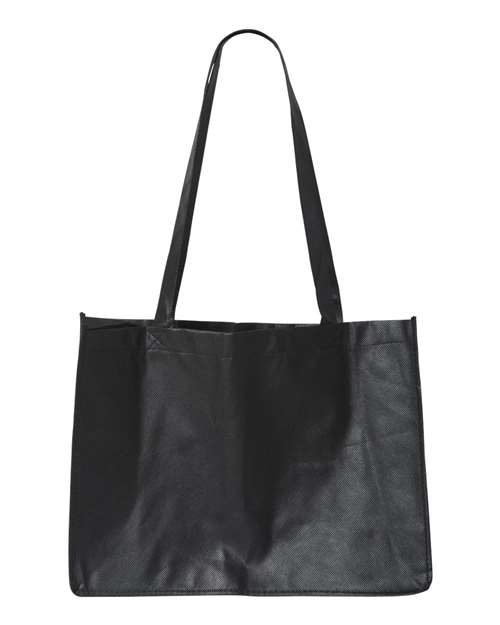 Non-Woven Deluxe Junior Tote - Front - B14166500 - Black