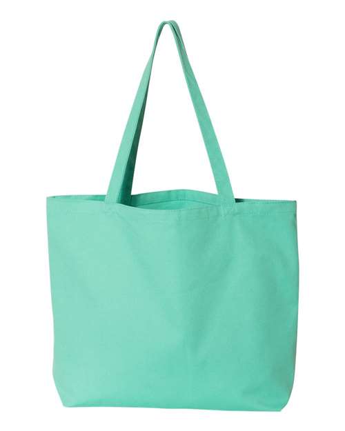 Seaside Pigment-Dyed Large Tote - Back - B15066110 - Sea Glass Green