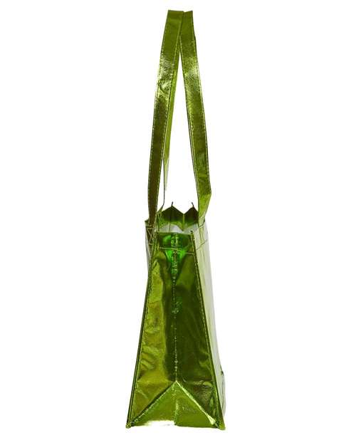 Metallic Large Tote - DirectSide - B06466540 - Metallic Green