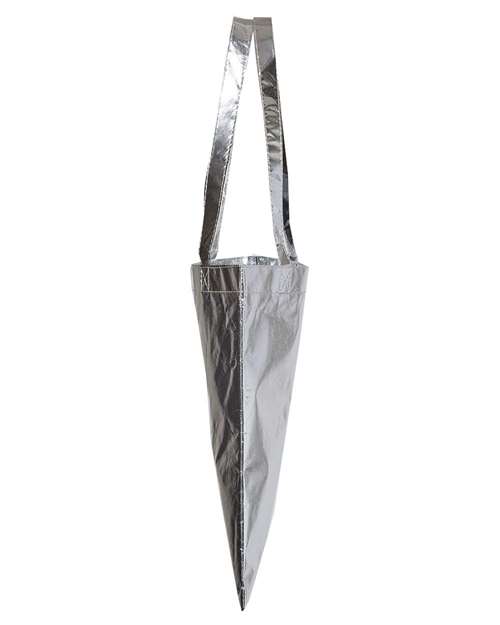 Metallic Tote - DirectSide - B06866090 - Metallic Silver