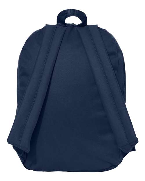 16" Basic Backpack - Back - B04766650 - Navy
