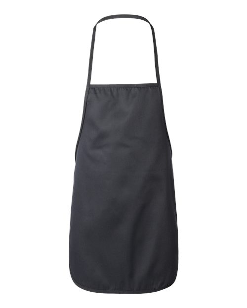 Midweight Cotton Twill Butcher Apron - Front - B05066500 - Black