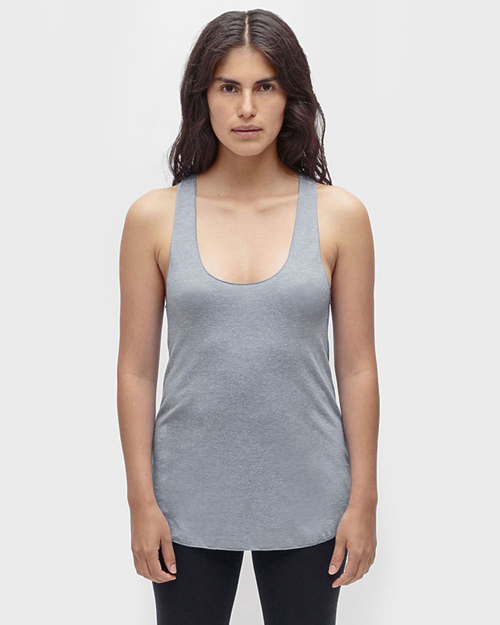 Women's USA-Made Triblend Racerback Tank Top - styleImage