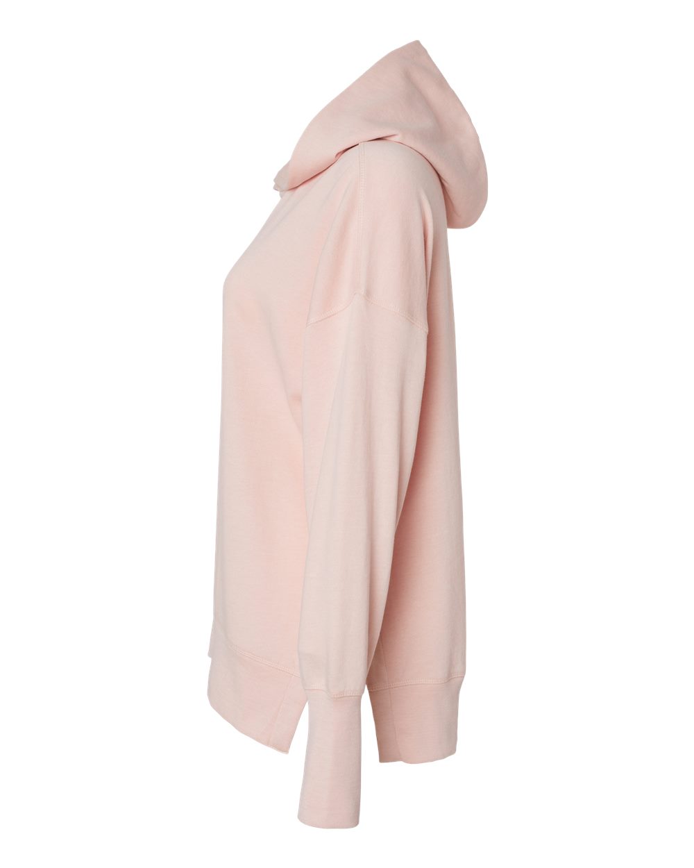 Women's French Terry Hooded Sweatshirt - DirectSide - B14852303 - Cameo Pink