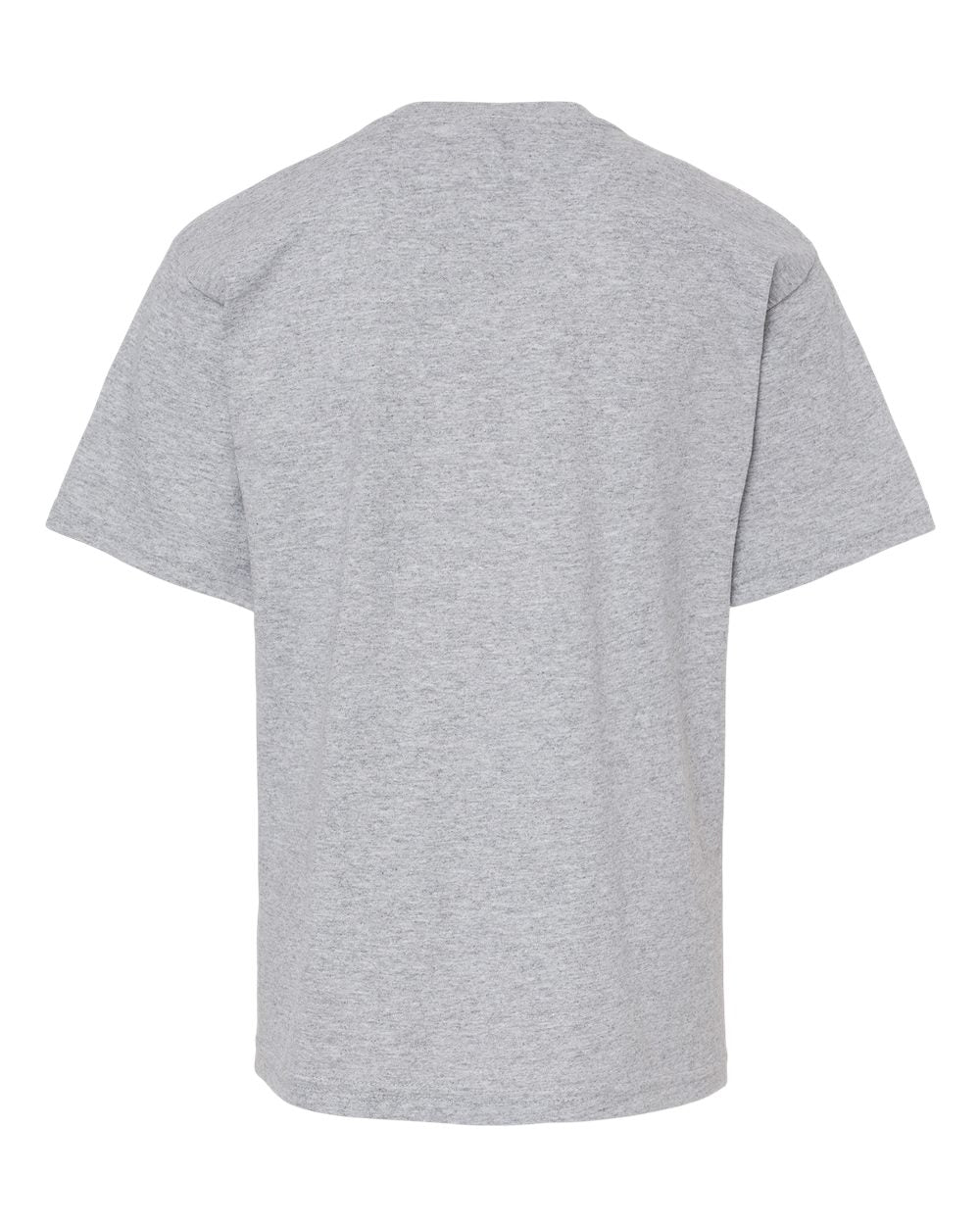 Youth Gold Soft Touch T-Shirt - Back - B01842092 - Athletic Grey