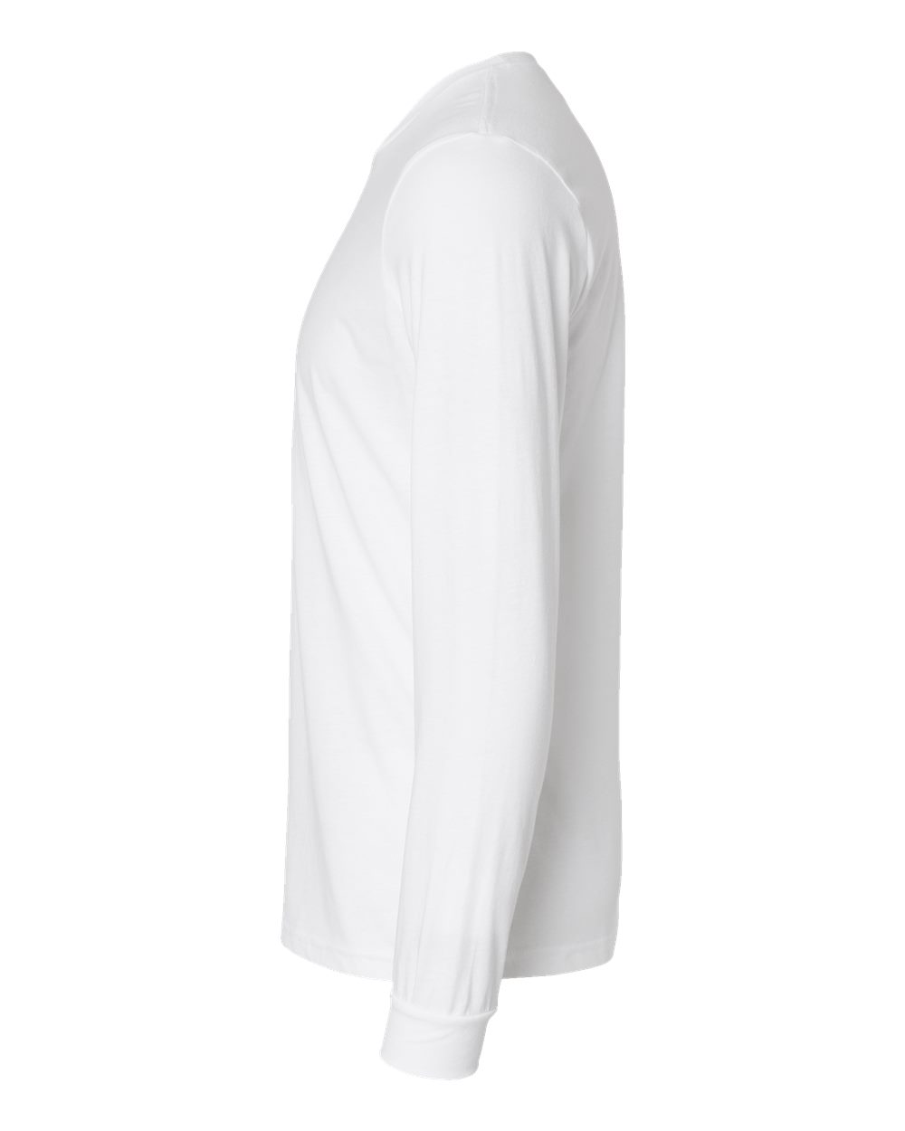 Unisex CVC Long Sleeve T-Shirt - DirectSide - B03618002 - White