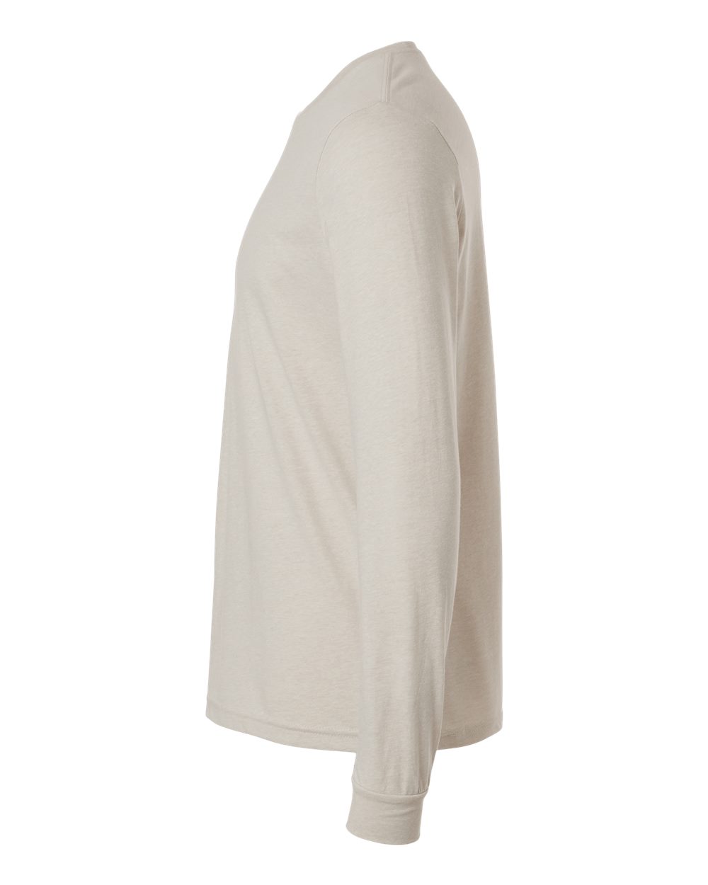 Unisex CVC Long Sleeve T-Shirt - DirectSide - B03618242 - Sand