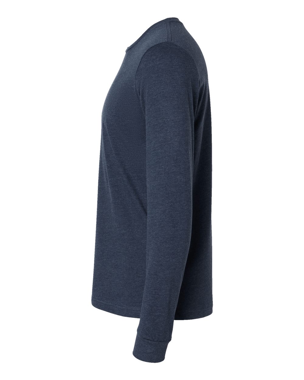 Unisex CVC Long Sleeve T-Shirt - DirectSide - B03618652 - Midnight Navy