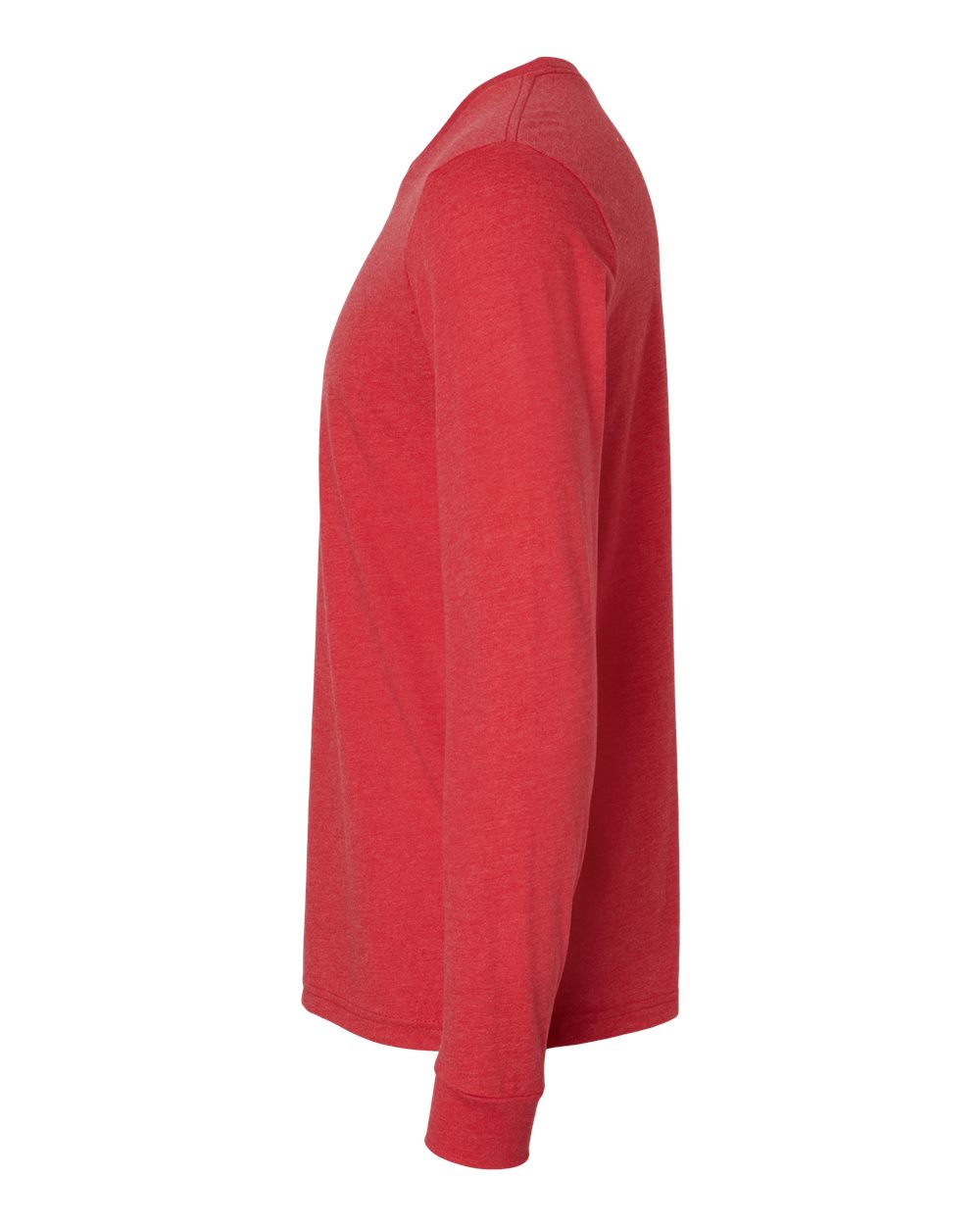 Unisex CVC Long Sleeve T-Shirt - DirectSide - B03618702 - Red