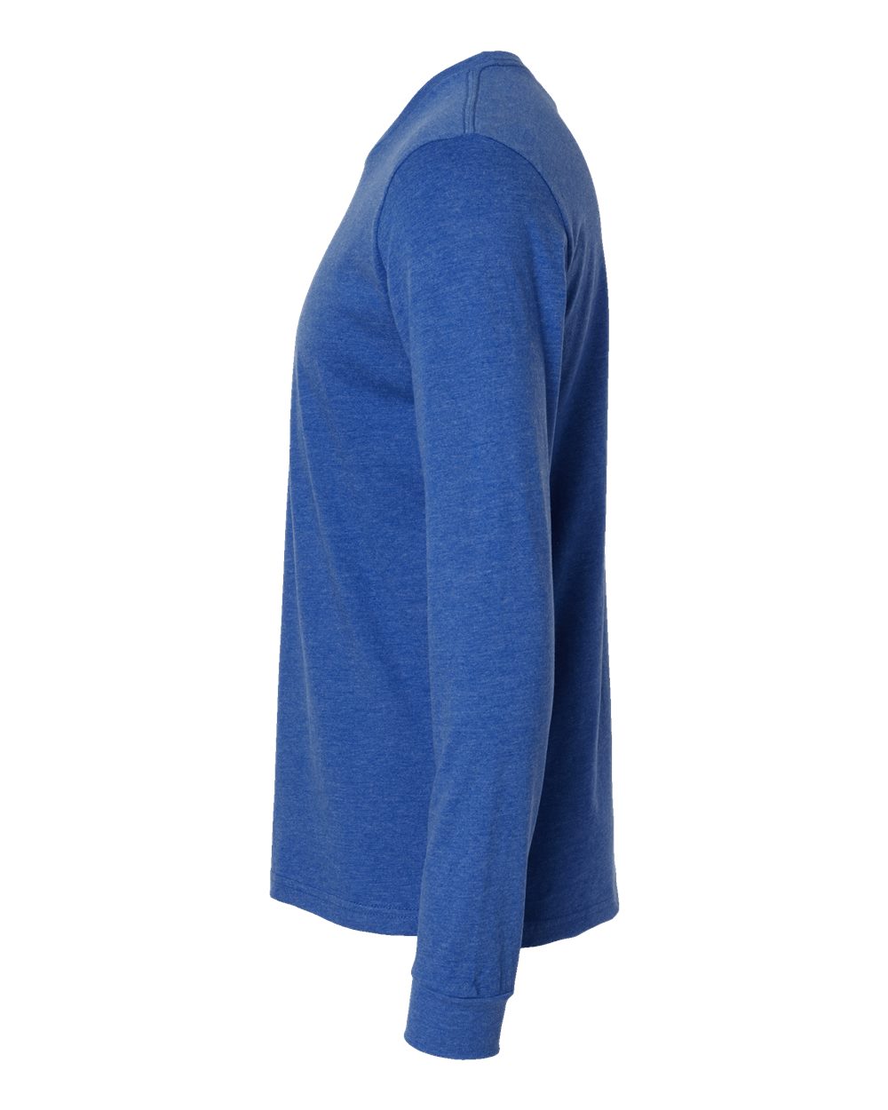 Unisex CVC Long Sleeve T-Shirt - DirectSide - B03618752 - Royal