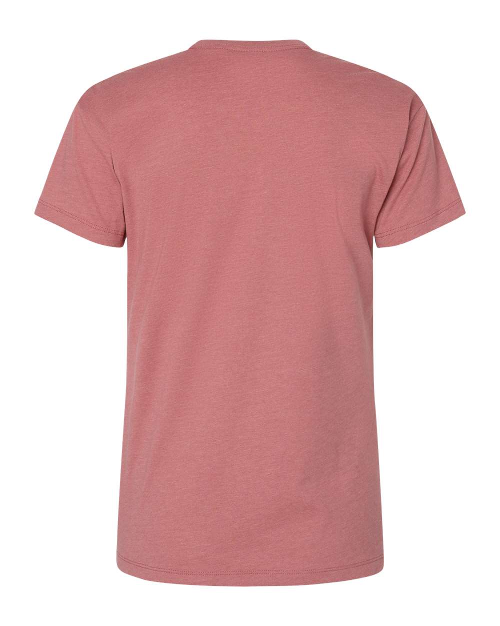 Women's CVC Relaxed T-Shirt - Back - B03718302 - Heather Mauve