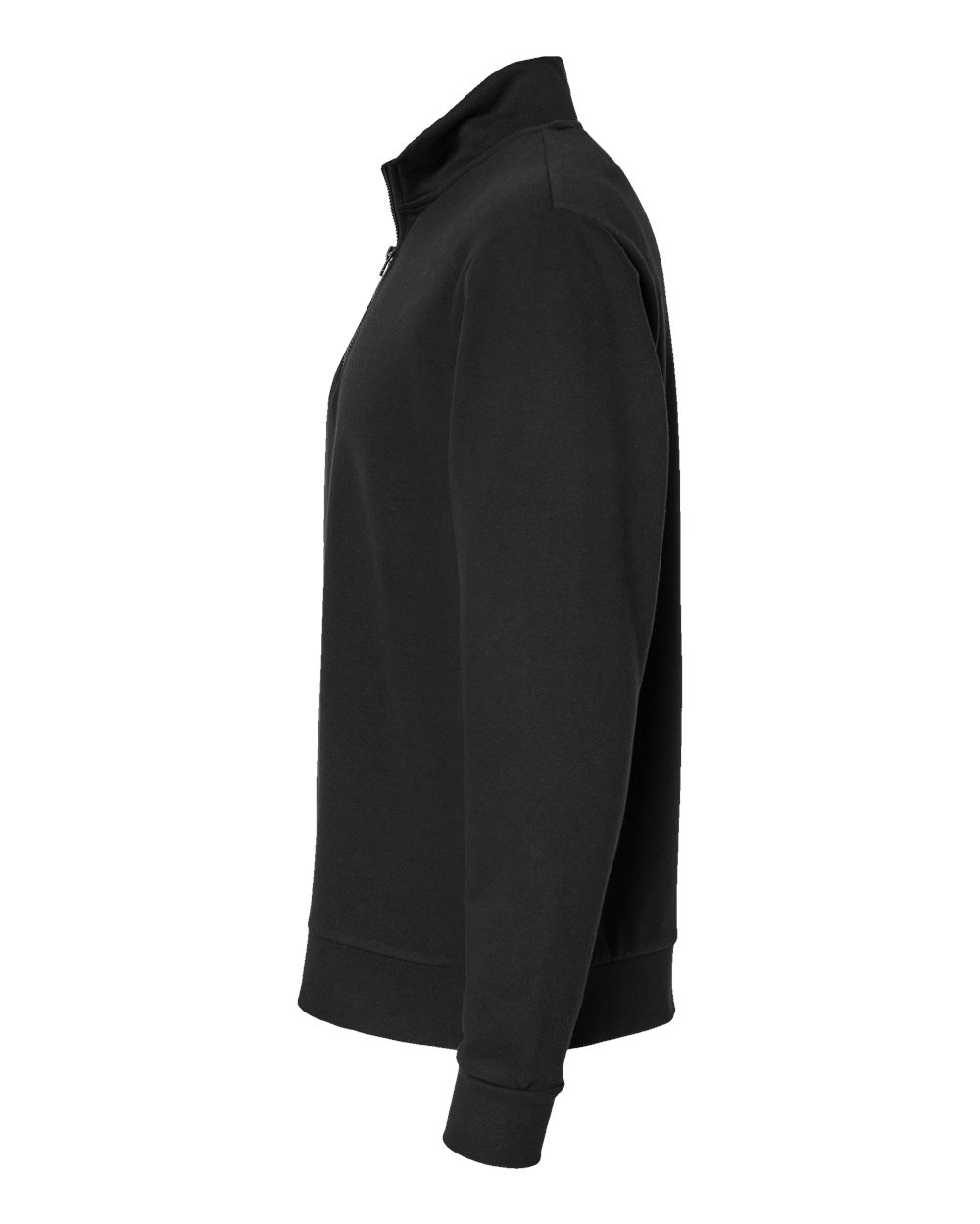 Unisex Fleece Quarter-Zip Pullover - DirectSide - B03818502 - Black