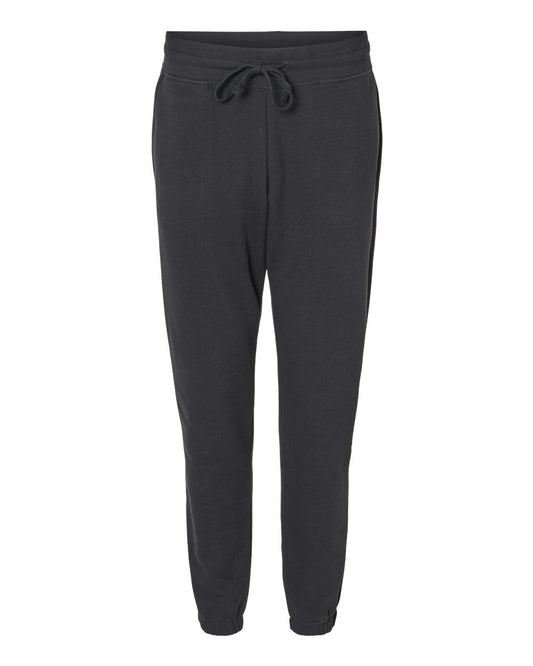 Unisex Fleece Sweatpants - Front - B03918502 - Black