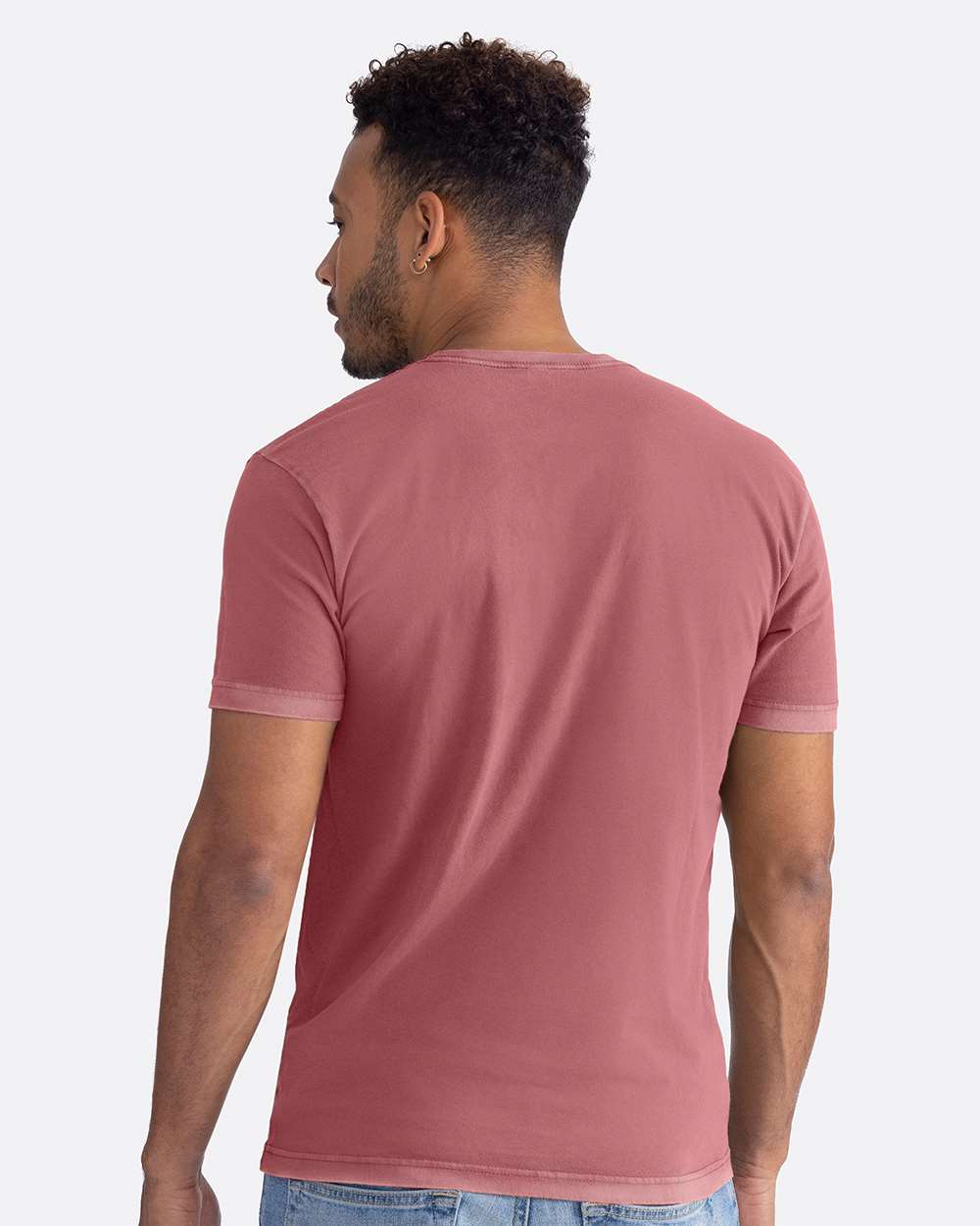 Soft Wash T-Shirt - OnModelBack - B05118322 - Washed Mauve