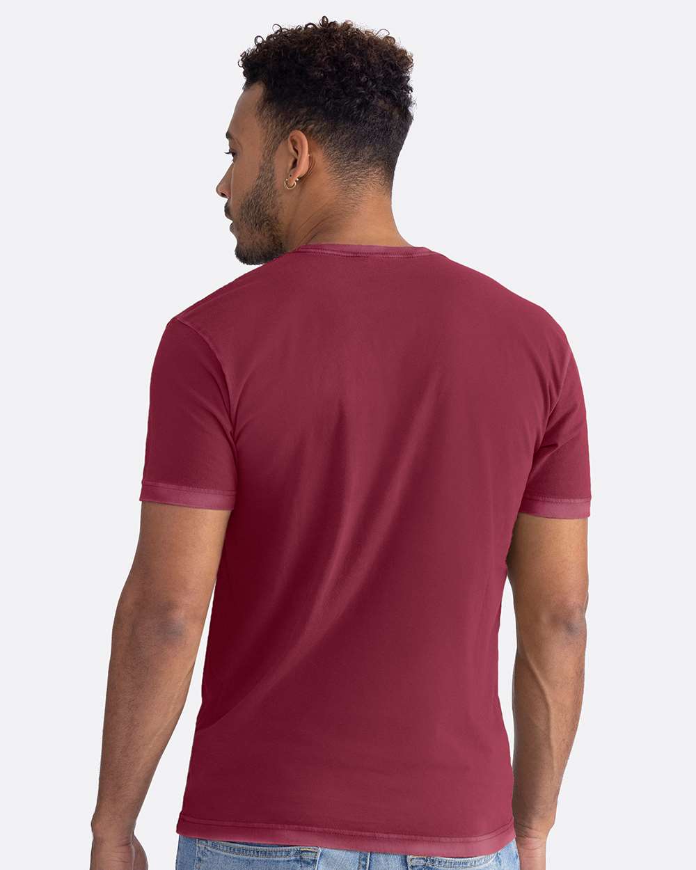 Soft Wash T-Shirt - OnModelBack - B05118522 - Washed Cardinal