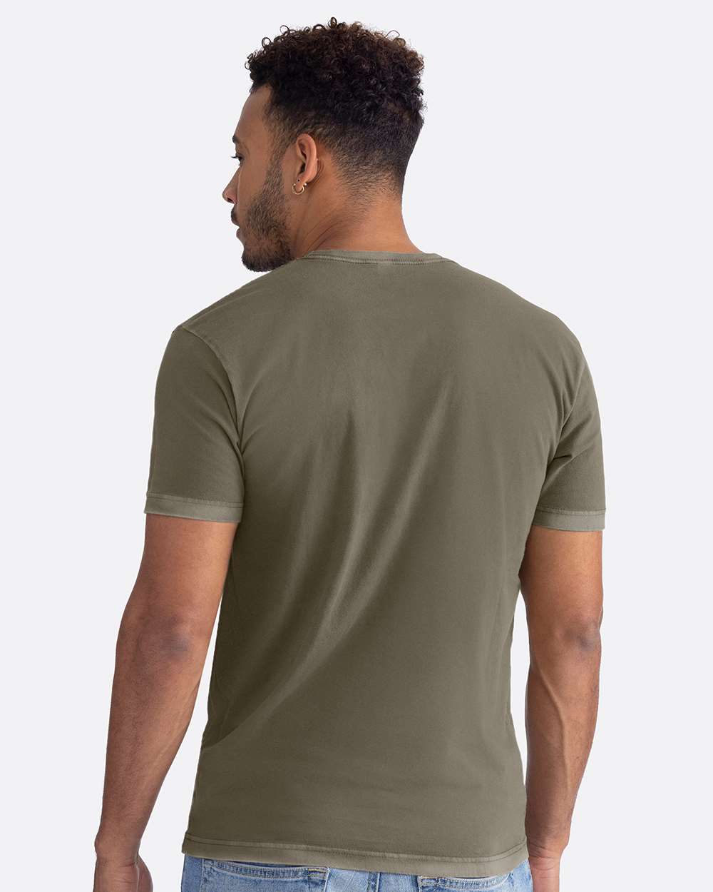 Soft Wash T-Shirt - OnModelBack - B05118542 - Washed Military Green