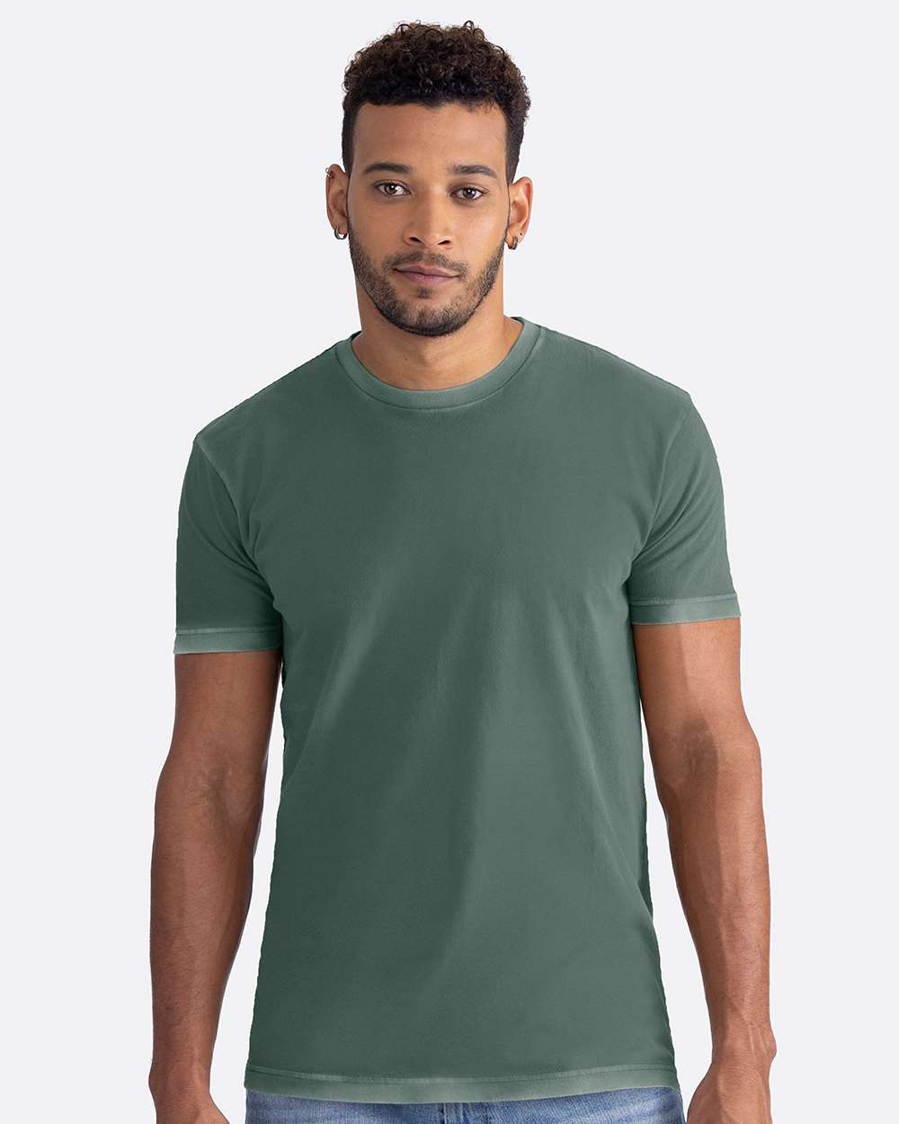 Soft Wash T-Shirt - OnModelFront - B05118112 - Washed Royal Pine