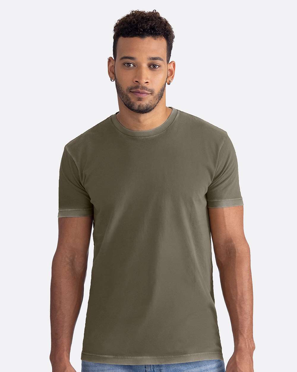 Soft Wash T-Shirt - OnModelFront - B05118542 - Washed Military Green