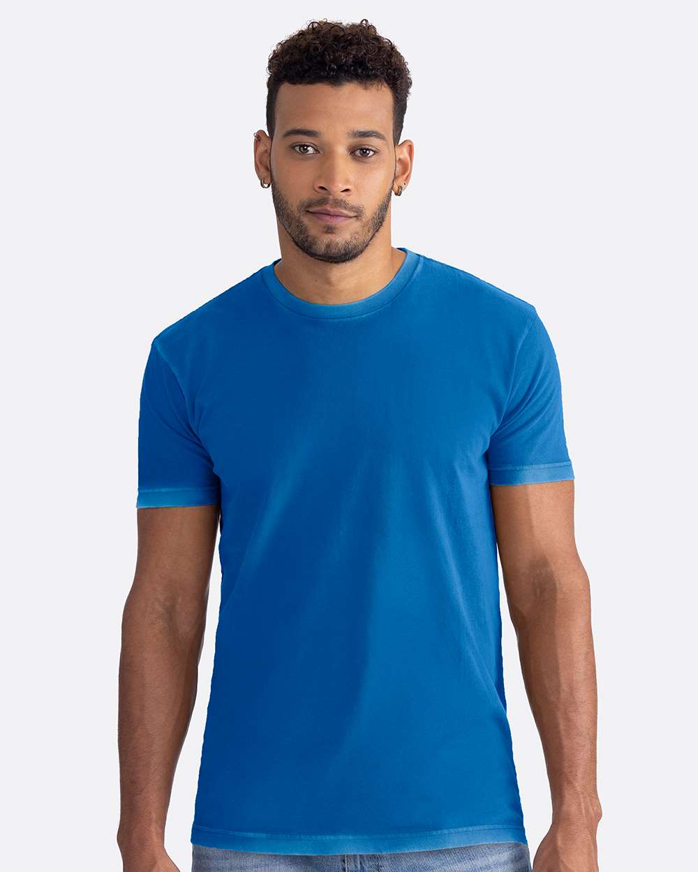 Soft Wash T-Shirt - OnModelFront - B05118752 - Washed Royal