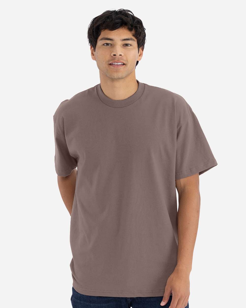 Heavyweight T-Shirt - OnModelFront - B10018012 - Shiitake