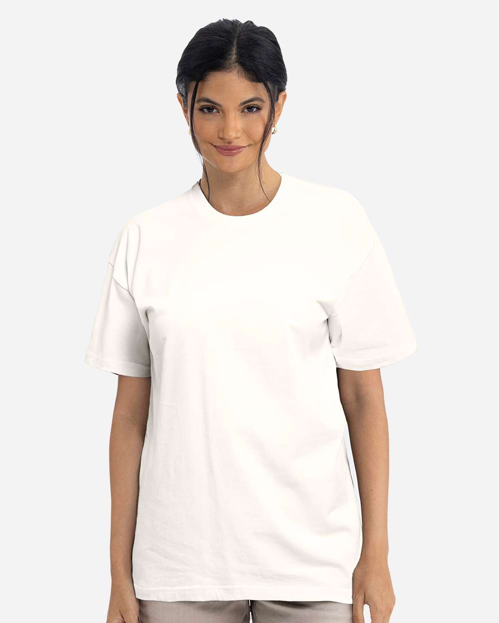 Heavyweight T-Shirt - OnModelFront - B10018242 - Bone