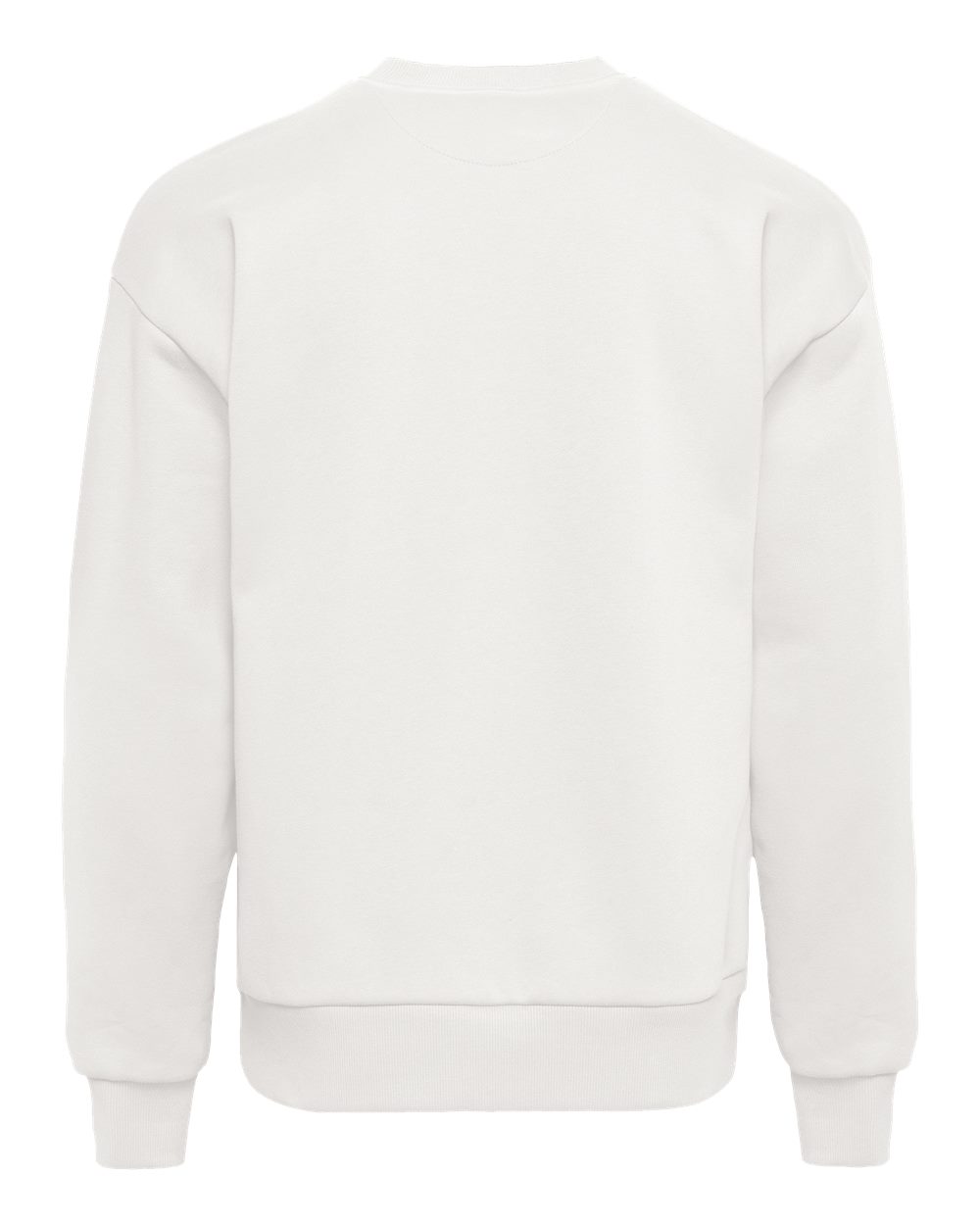 Unisex Heavyweight Crewneck Sweatshirt - Back - B05518092 - Bone