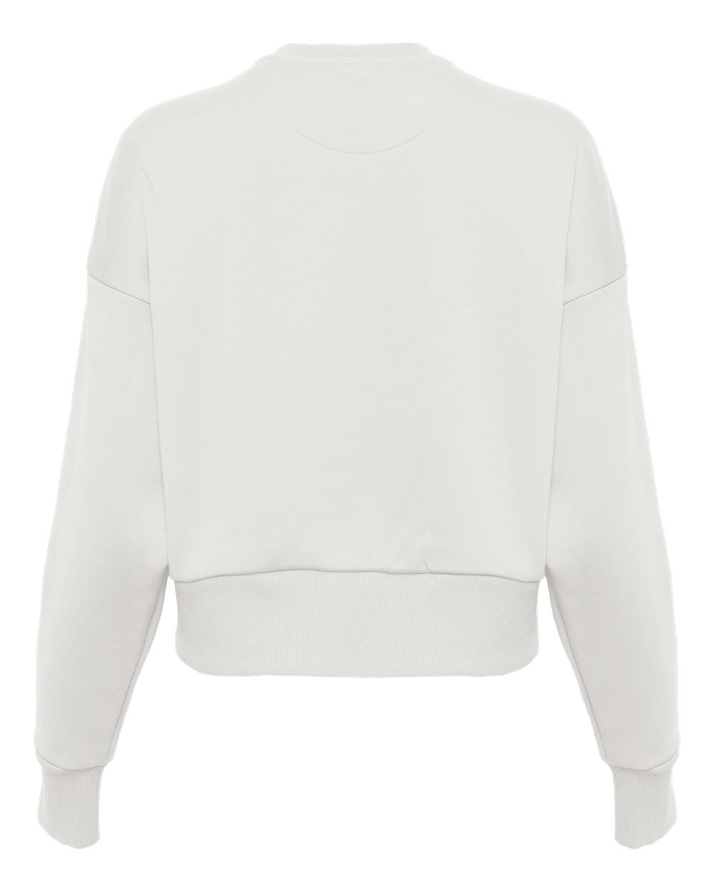 Women's Heavyweight Crewneck Sweatshirt - Back - B05718092 - Bone