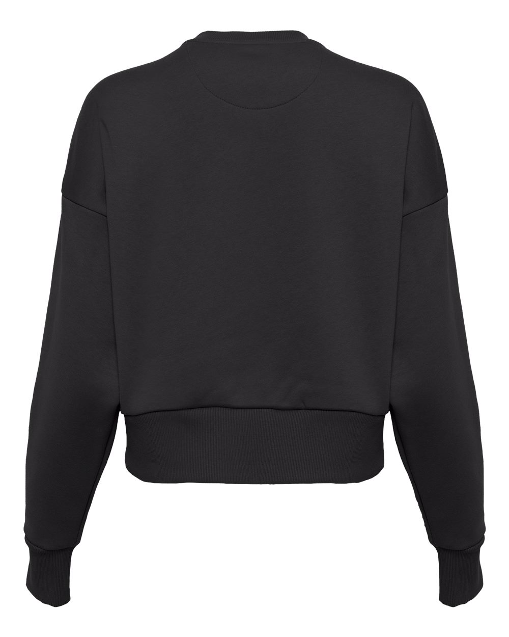 Women's Heavyweight Crewneck Sweatshirt - Back - B05718102 - Graphite Black