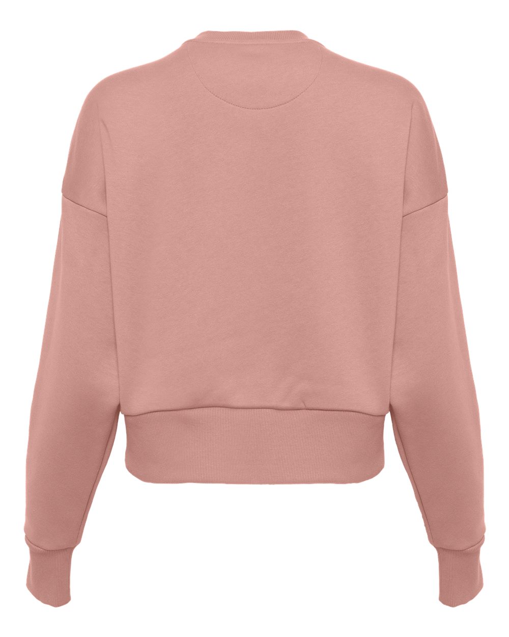 Women's Heavyweight Crewneck Sweatshirt - Back - B05718302 - Desert Pink