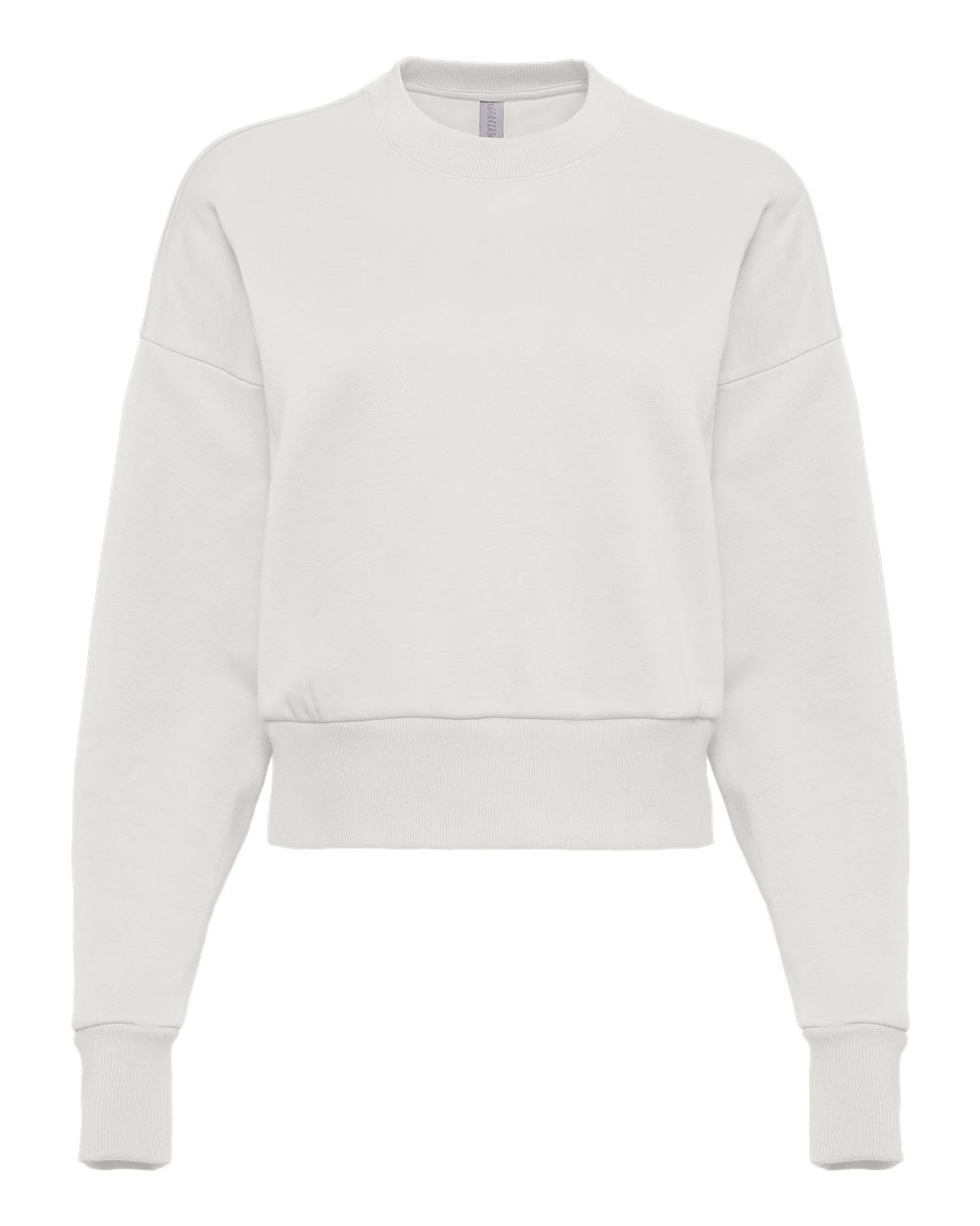 Women's Heavyweight Crewneck Sweatshirt - Front - B05718092 - Bone