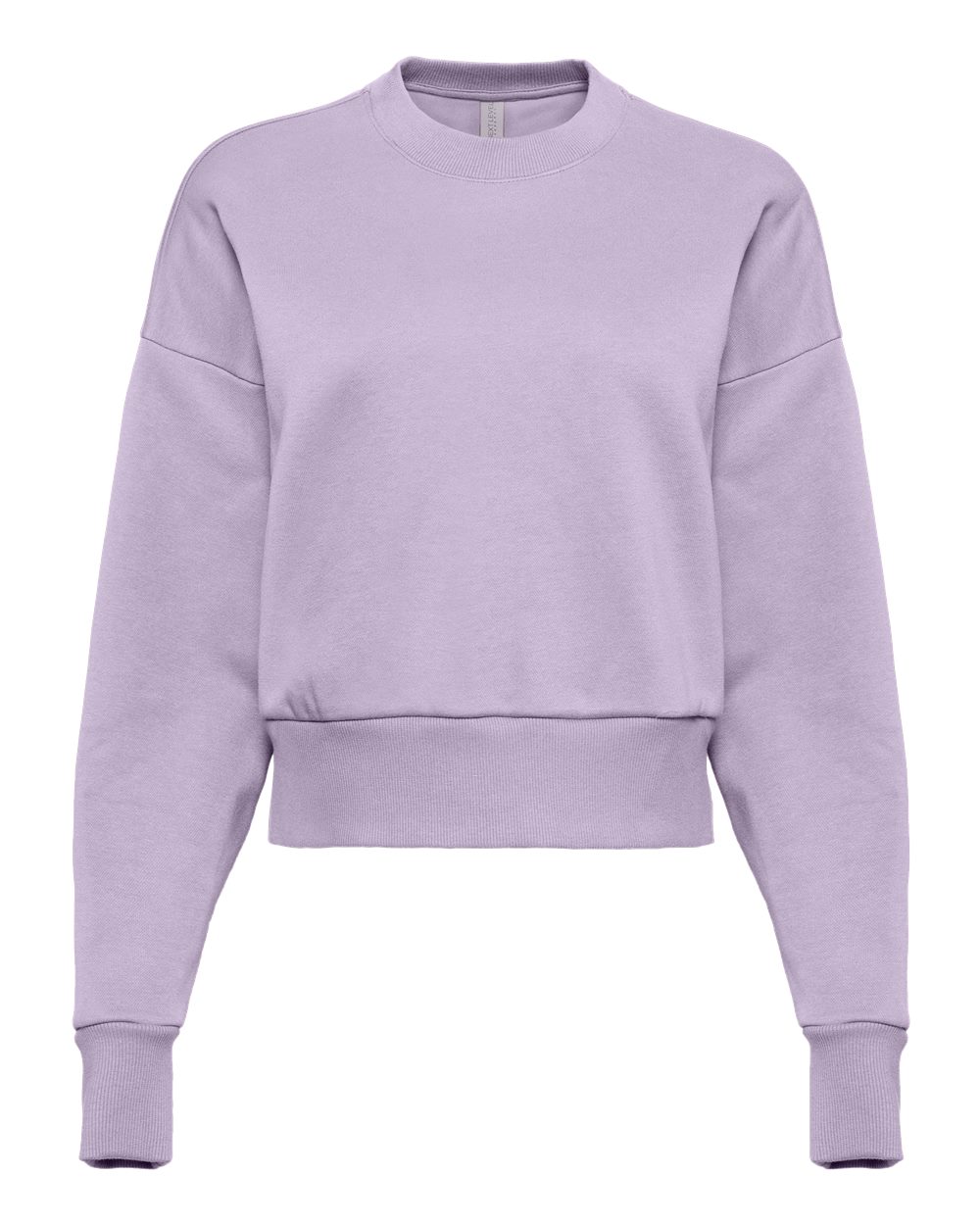Women's Heavyweight Crewneck Sweatshirt - Front - B05718212 - Lavender