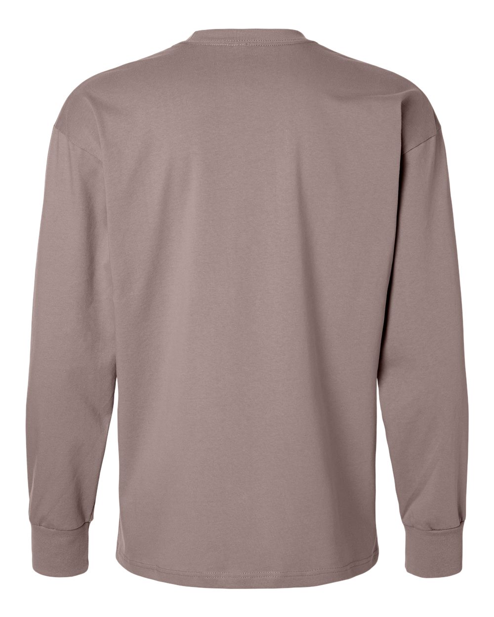 Heavyweight Long Sleeve T-Shirt - Back - B00218012 - Shiitake