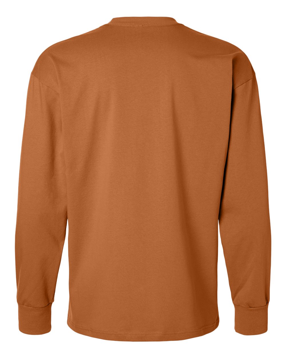 Heavyweight Long Sleeve T-Shirt - Back - B00218322 - Clay