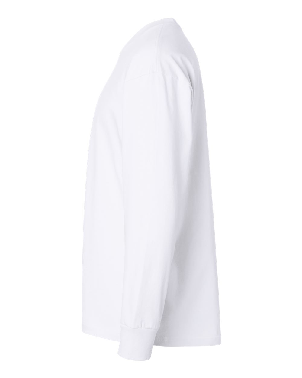 Heavyweight Long Sleeve T-Shirt - DirectSide - B00218002 - White