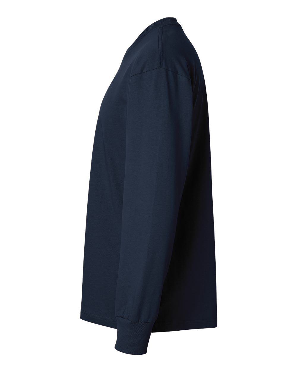 Heavyweight Long Sleeve T-Shirt - DirectSide - B00218652 - Midnight Navy
