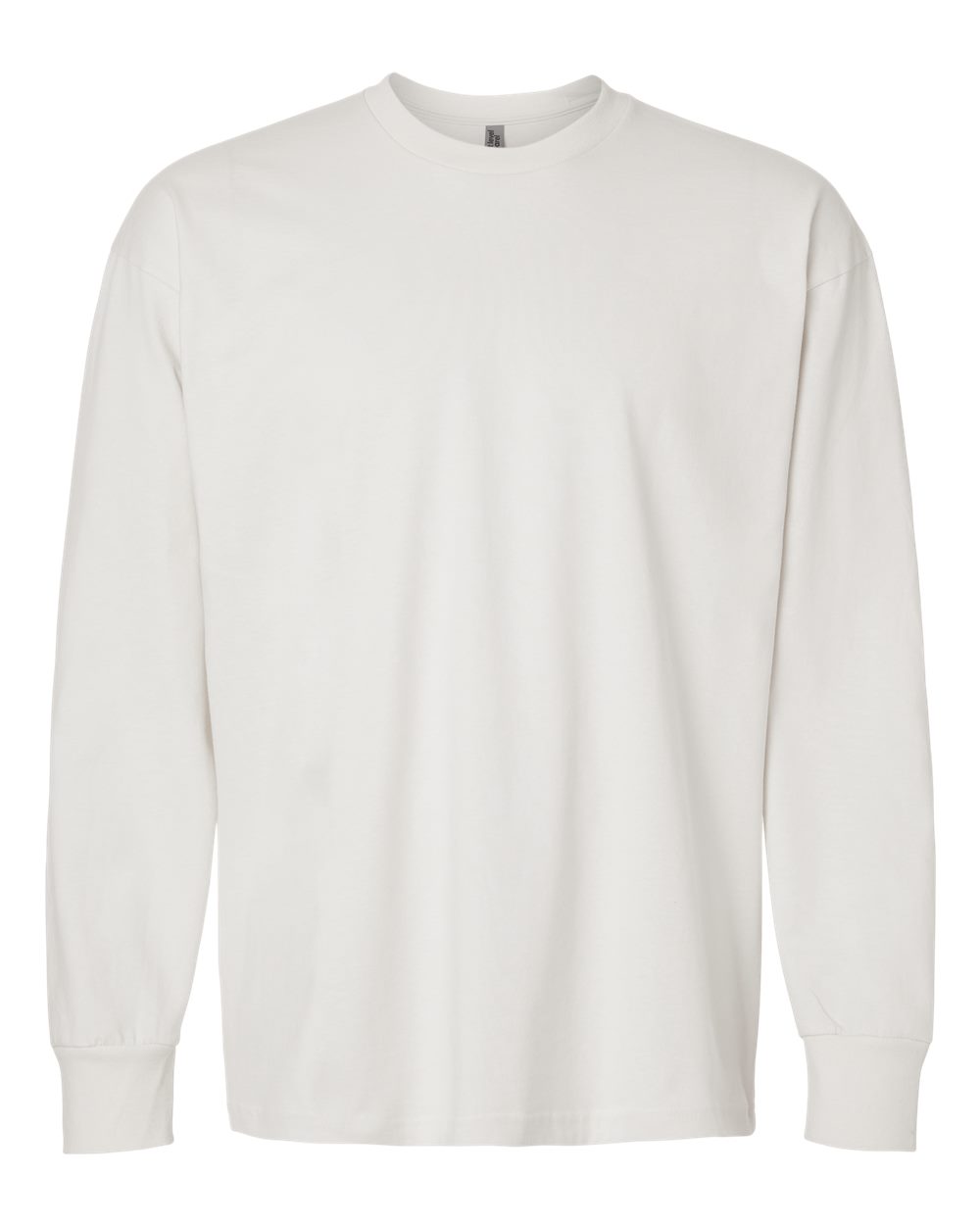 Heavyweight Long Sleeve T-Shirt - Front - B00218242 - Bone