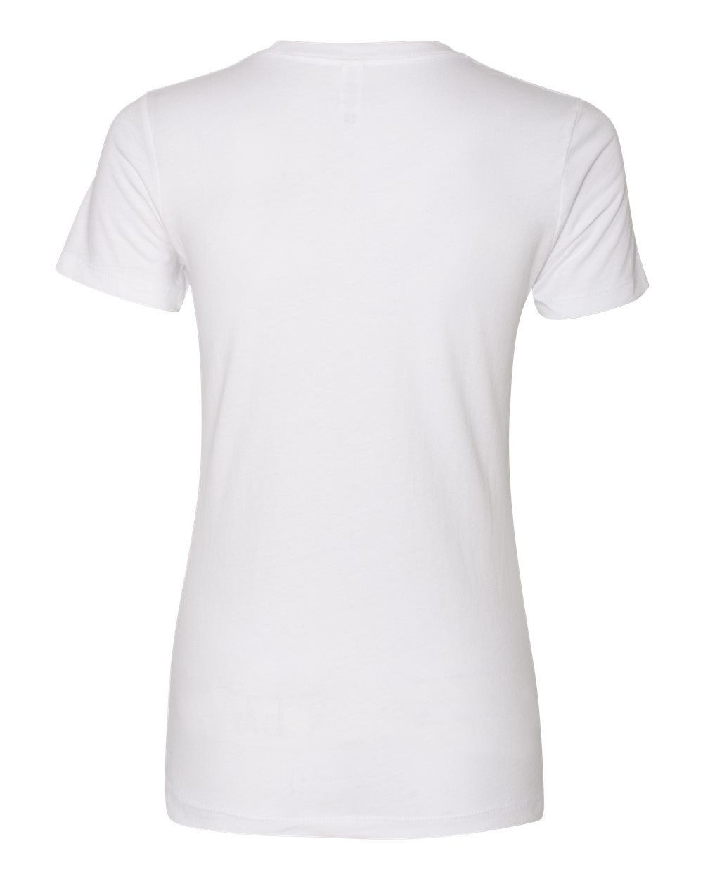 Women’s Cotton T-Shirt - Back - B50218002 - White