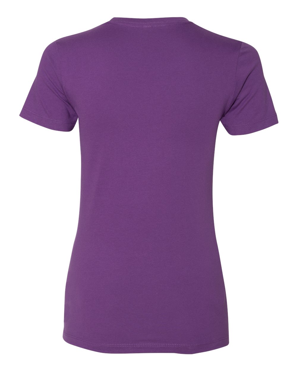 Women’s Cotton T-Shirt - Back - B50218204 - Purple Berry
