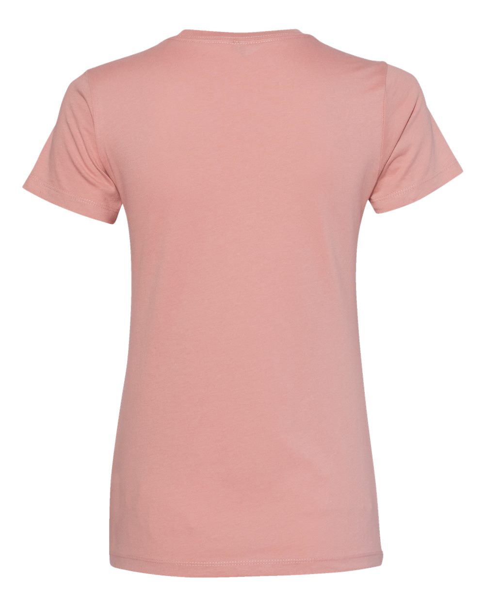 Women’s Cotton T-Shirt - Back - B50218322 - Desert Pink