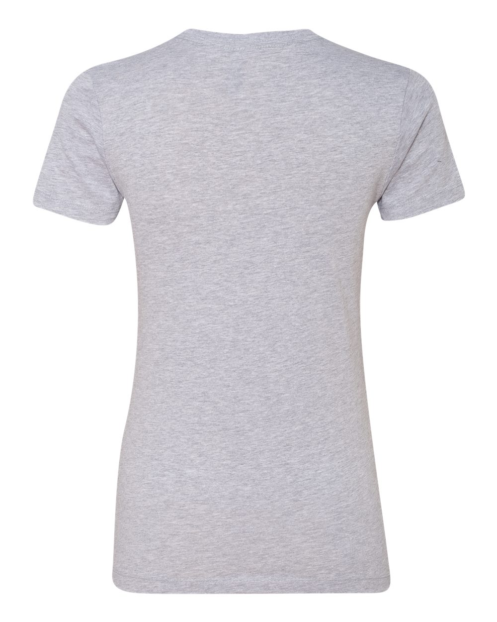 Women’s Cotton T-Shirt - Back - B50218582 - Heather Grey