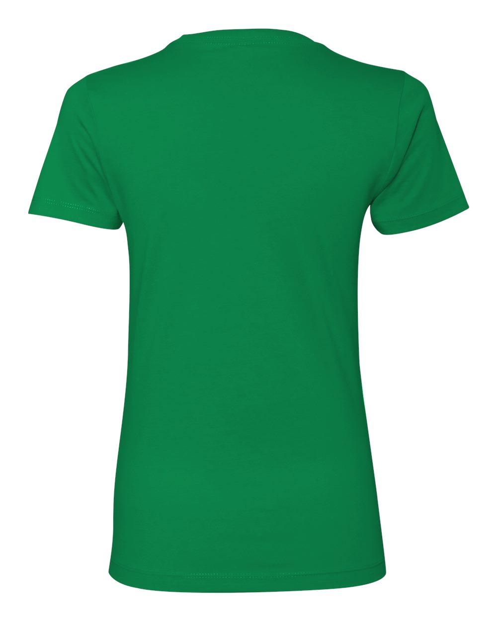 Women’s Cotton T-Shirt - Back - B50218602 - Kelly Green